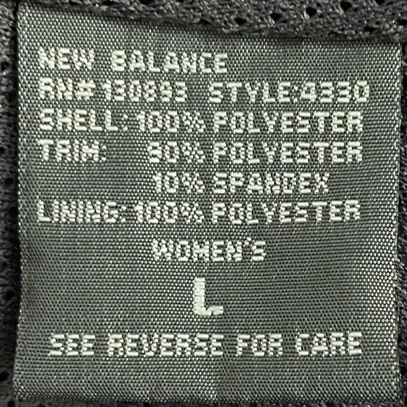 New Balance Windbreaker Jacket zip up hooded Large - Picture 9 of 12